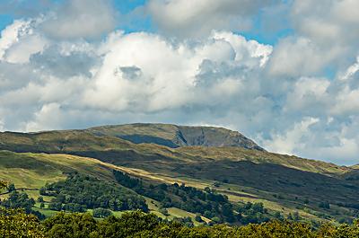 Red Screes & Wansfell Pike as seen from Orrest Head, Windermere