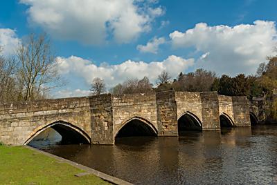 Bridge over the River Wye, Bakewell, Derbyshire