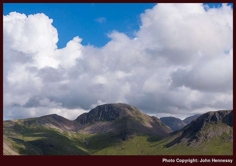 Great Gable as seen from Haystacks, Buttermere, Cumbria, England