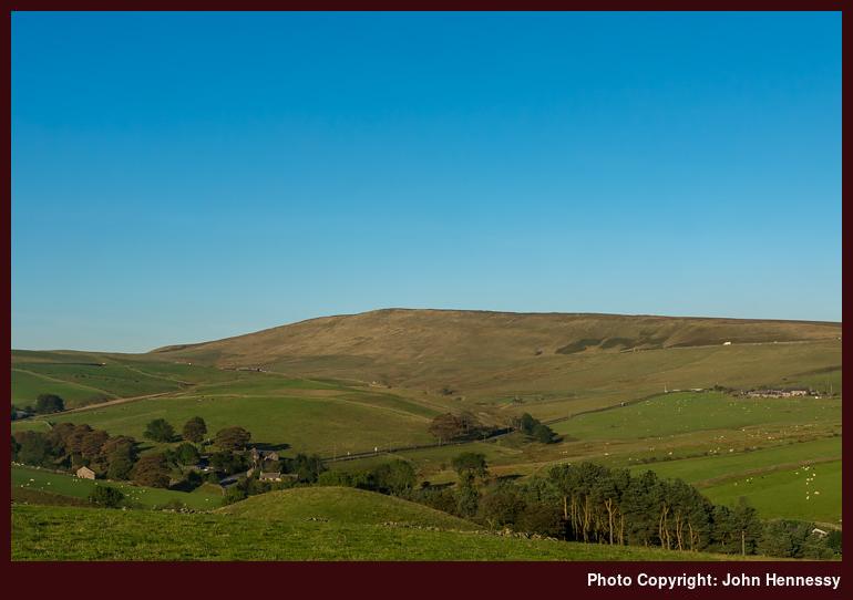 Shining Tor as seen from Macclesfield Forest, Cheshire, England