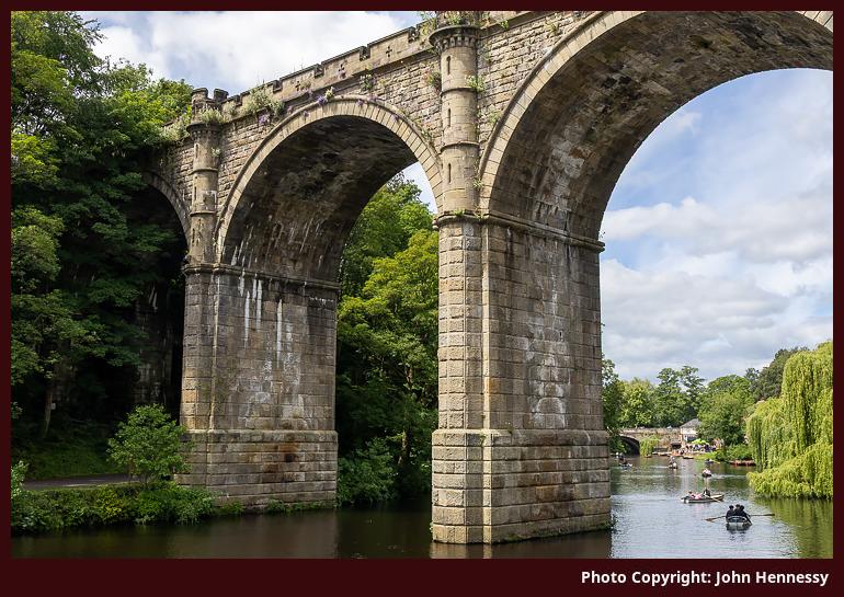 Nidd Gorge, Knaresborough, North Yorkshire, England