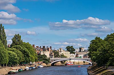 Click to enlarge: Lendal Bridge over the River Ouse, York, North Yorkshire, England