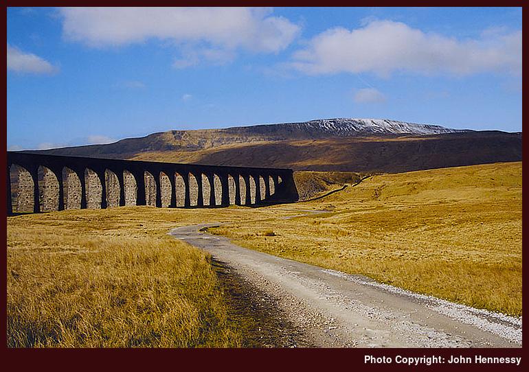 Ribblehead Viaduct and Whernside,<br /> North Yorkshire, England