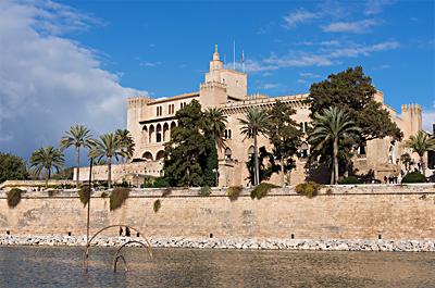Click to enlarge: Palacio Real de La Almudaina, Palma, Mallorca, Spain