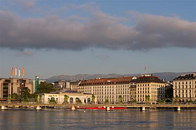 Le Rhône, Geneva, Switzerland