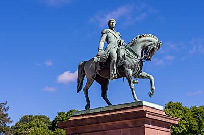 Statue of King Karl Johan, Slottsparken, Karl Johans Gate, Oslo
