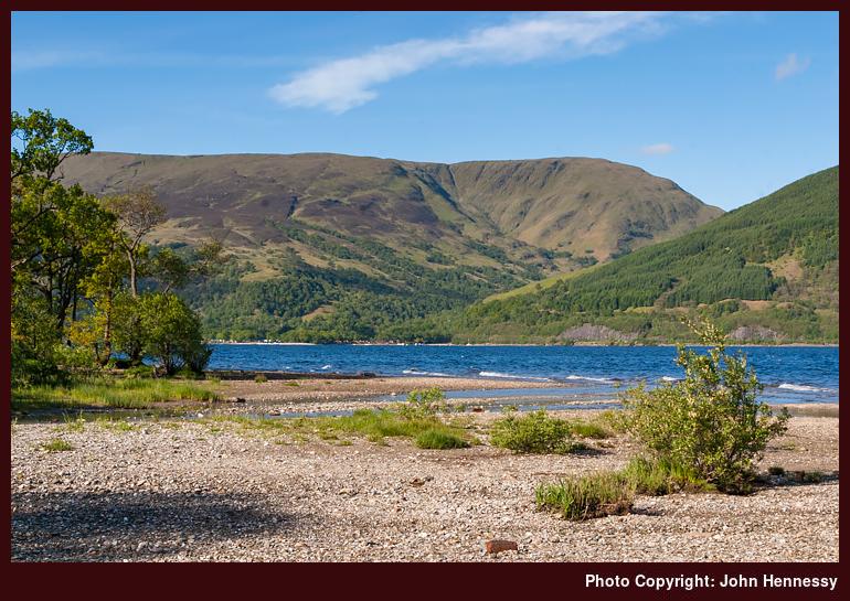 View West from Tom Beithe, Rowardennan, Stirlingshire, Scotland