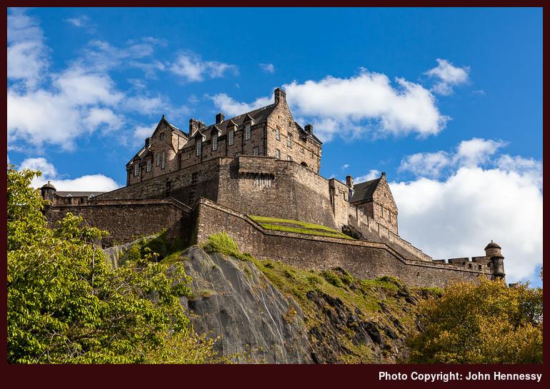 Edinburgh Castle, Midlothian, Scotland