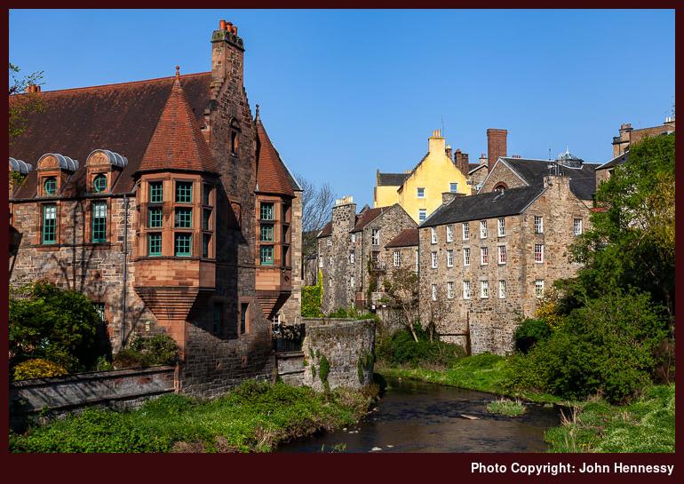 Dean Village, Edinburgh, Scotland Dean Village, Edinburgh, Scotland