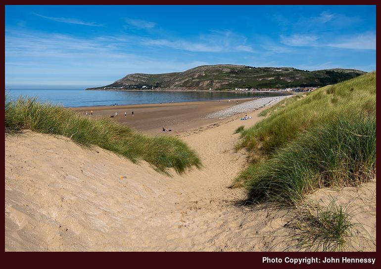 Great Orme & Conwy Sands, Deganwy, Wales Great Orme & Conwy Sands, Deganwy, Wales