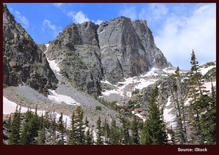 Hallet Peak, Rocky Mountain National Park, Colorado, U.S.A. Hallet Peak, Rocky Mountain National Park, Colorado, U.S.A.