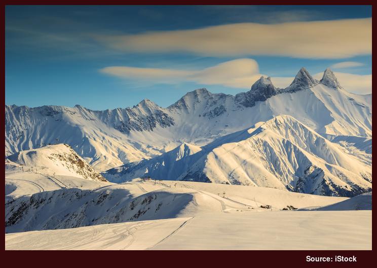 Les Sybelles & Aiguilles D'Arves, Savoie, Rhône-Alpes, France