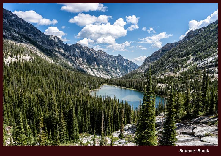 Bitterroot Mountains, Montana, U.S.A. Bitterroot Mountains, Montana, U.S.A.